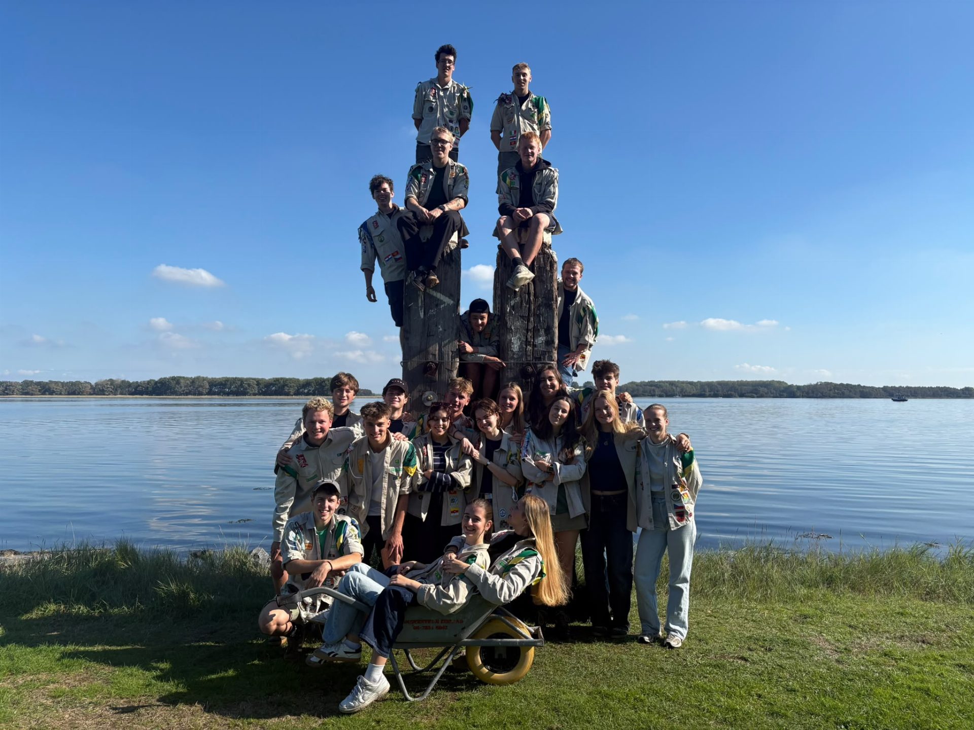 Scouts in actie